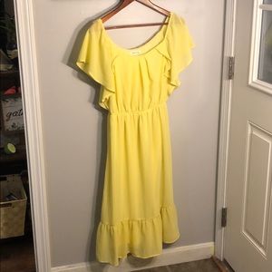 BRIGHT Yellow Sundress